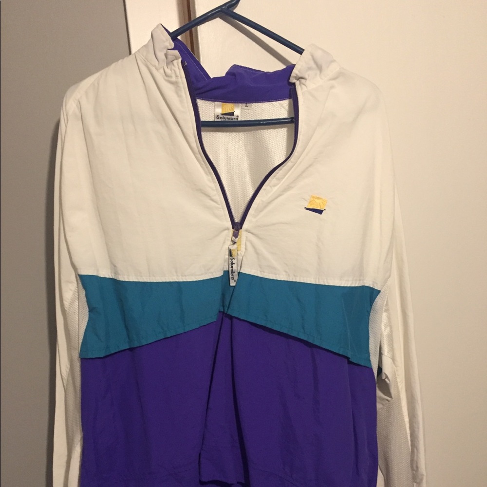 Vintage solumbra quarter zip jacket